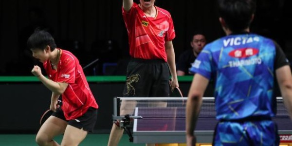 开云体育官网-“莎头”蝉联世乒赛冠军 会是巴黎奥运决赛预演吗？